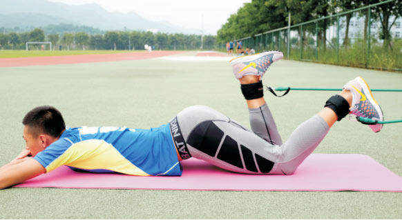 双根双踝训练带JH006